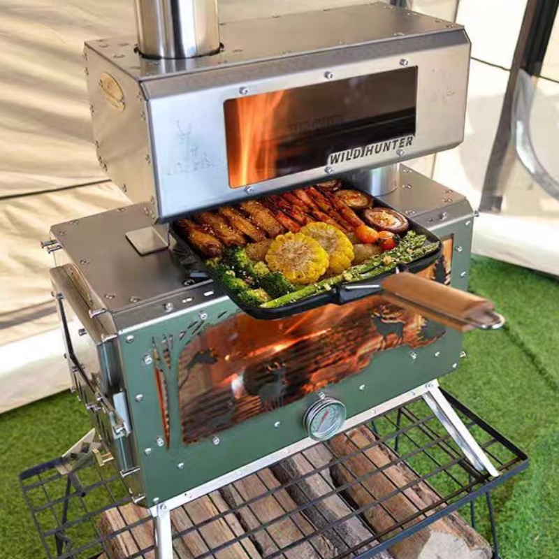 Camping Firewood Stove 2-Side  - Camping Cooking Area のレビューと価格