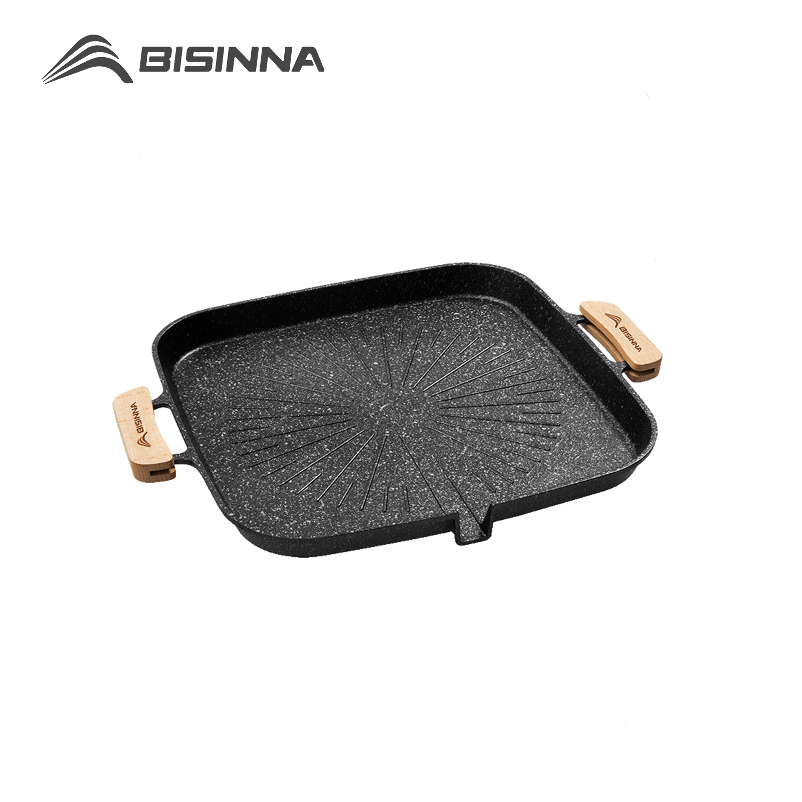 BISINNA Square BBQ Grill Pan N - Camping Cooking Pan のレビューと価格