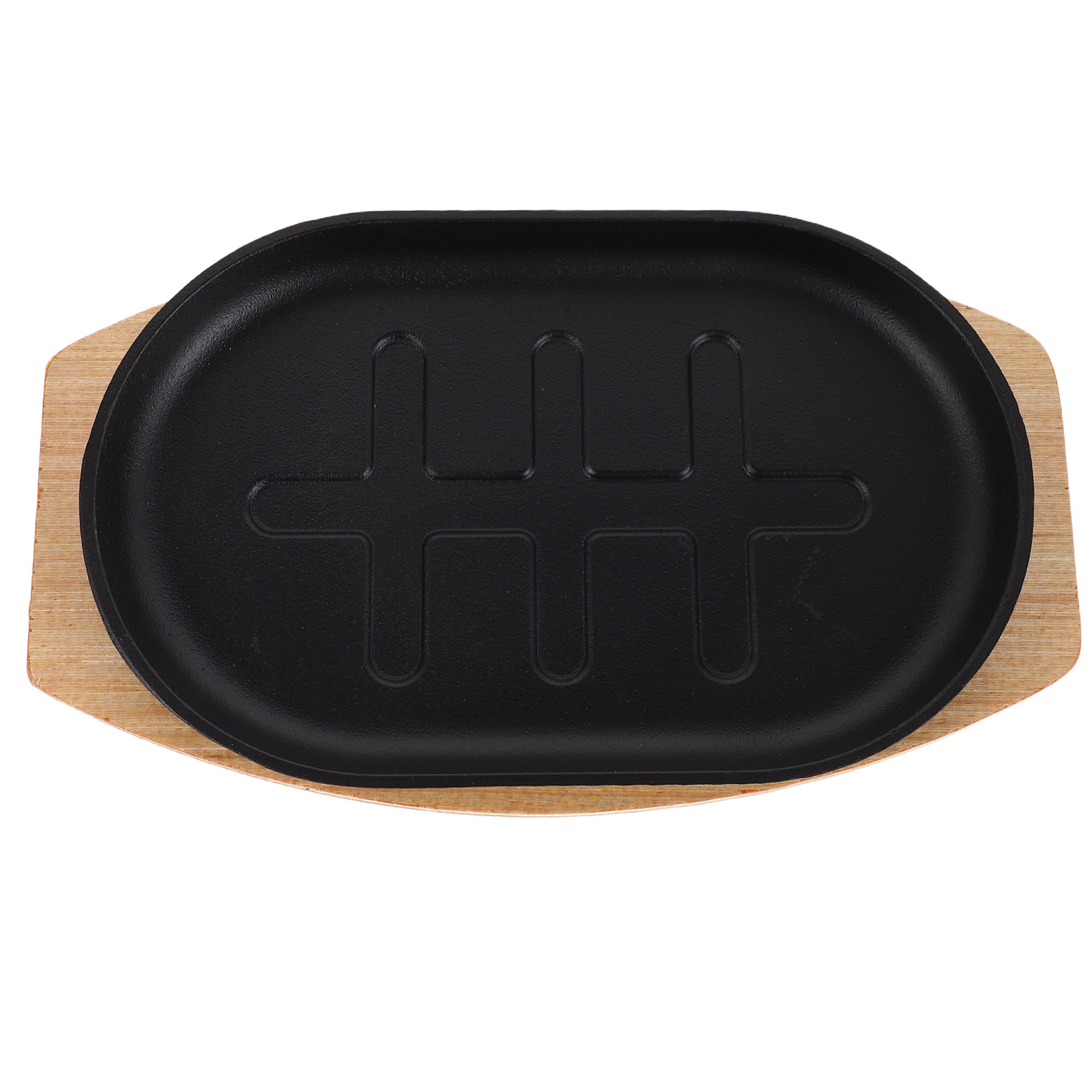Cast Iron Sizzling Plate Pre-S - Camping Cooking Pan のレビューと価格