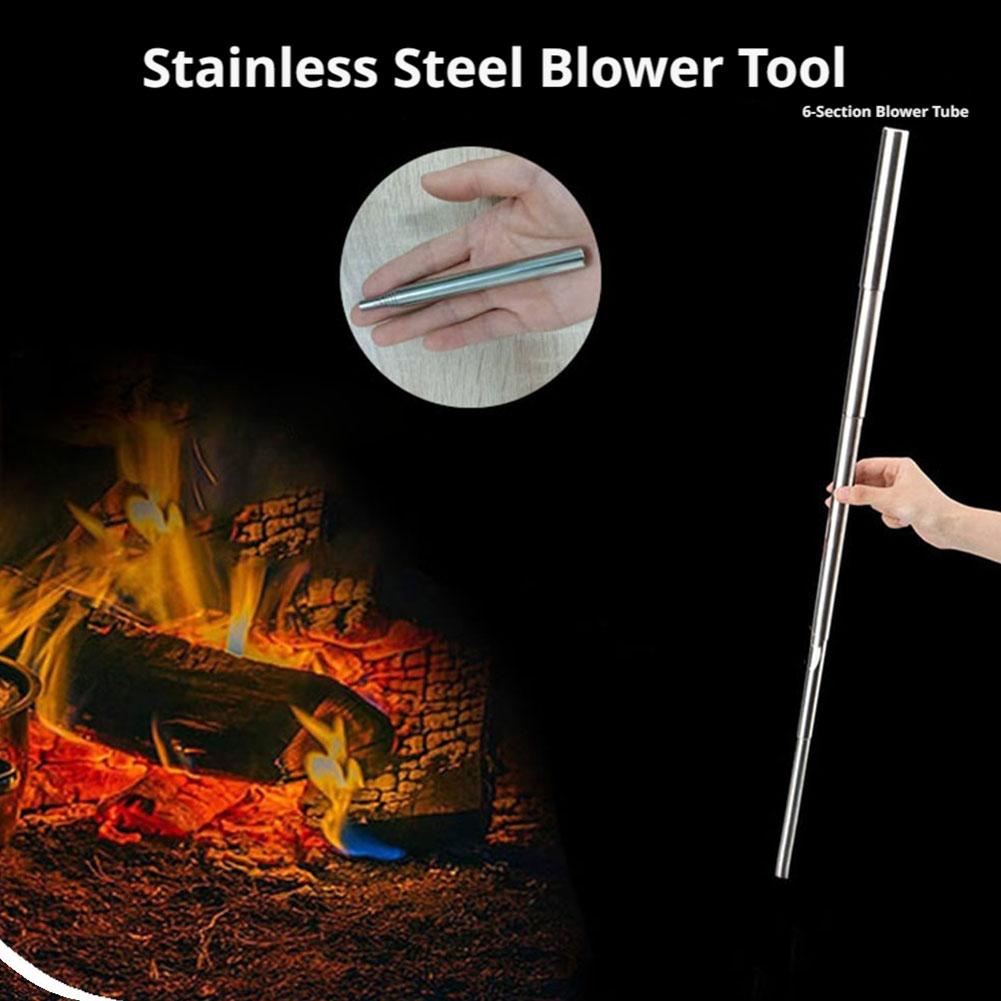 Stainless Steel Telescopic Fir - Camping Cooking Youtube のレビューと価格