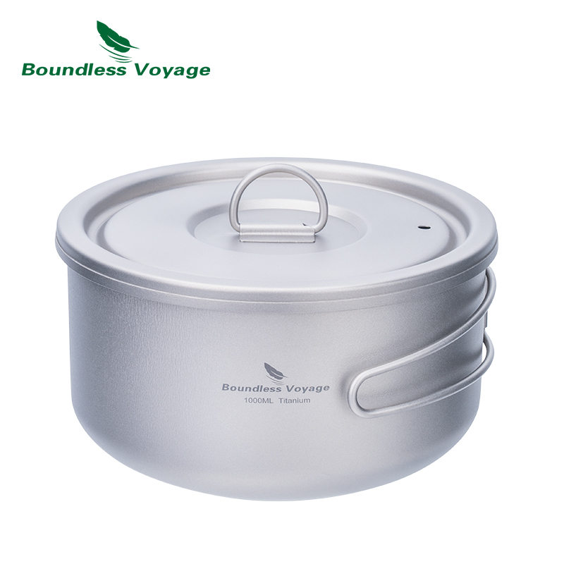 Boundless Voyage Titanium Camp - Camping Cooking Pan のレビューと価格