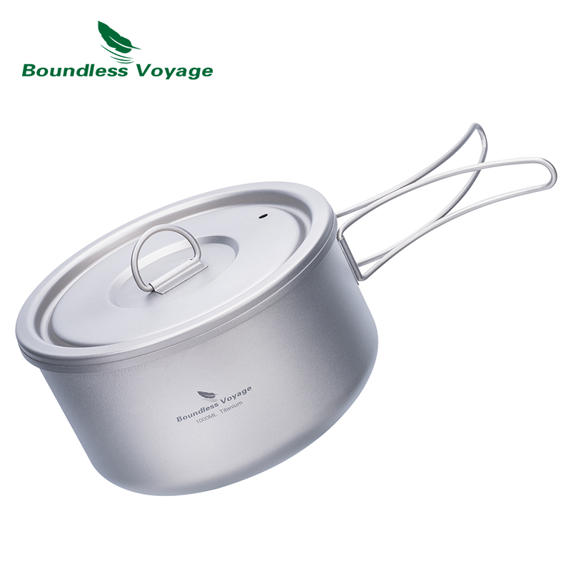 Boundless Voyage Titanium Camp - Camping Cooking Pan のレビューと価格