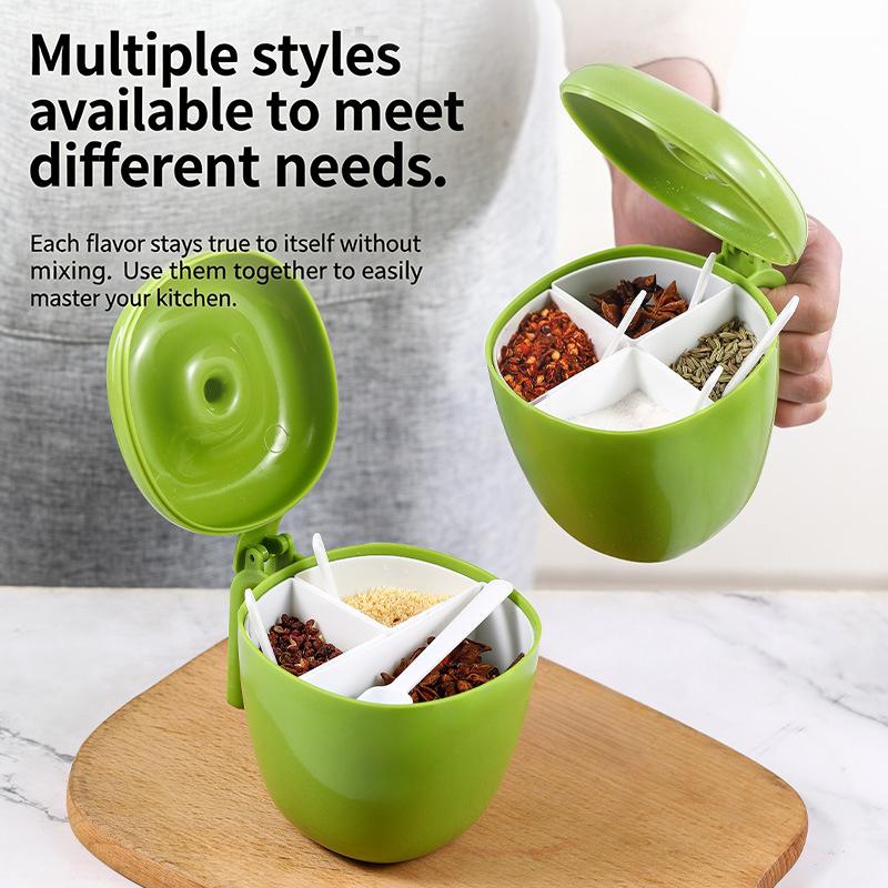 texture4 Compartment Seasoning - Camping Cooking Necessities のレビューと価格