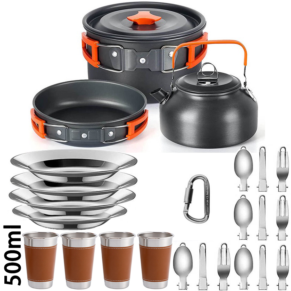 Outdoor camping cooking set, n - Camping Cooking Ware Set のレビューと価格