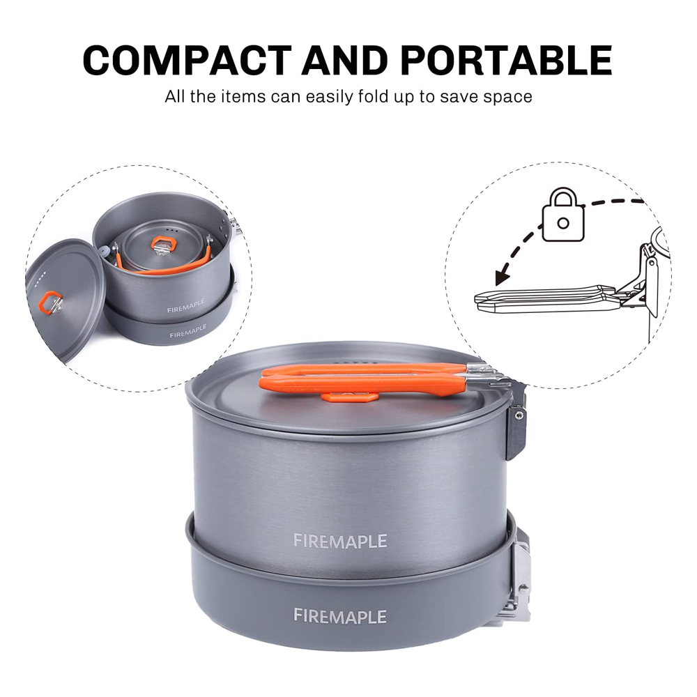 Fire Maple Camping Cookware Ut - Camping Cooking Ware Set のレビューと価格