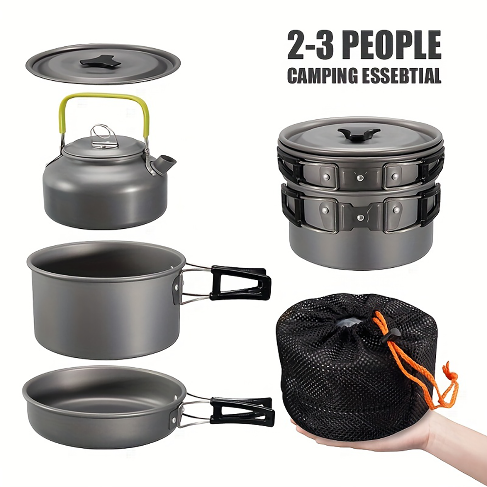 Outdoor camping cookware set m - Camping Cooking Pan のレビューと価格