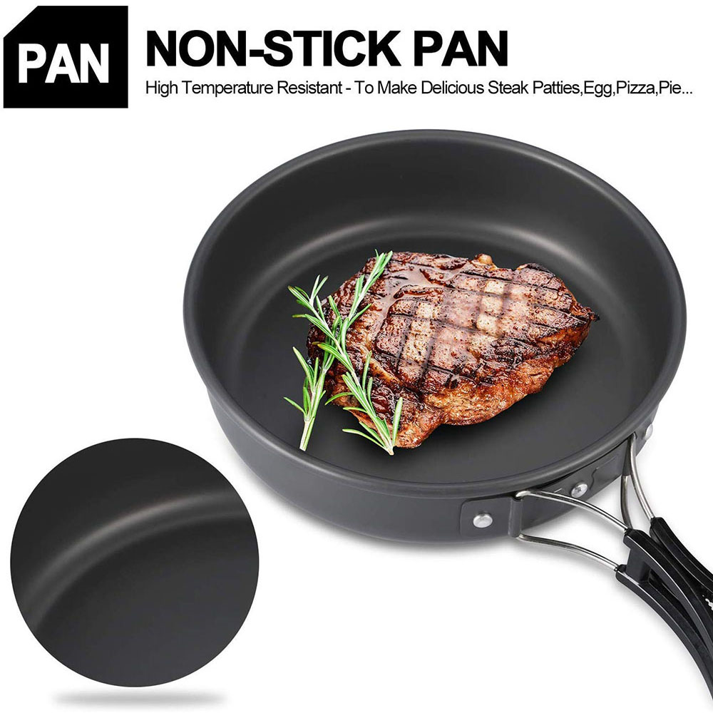 Outdoor camping cookware set m - Camping Cooking Pan のレビューと価格