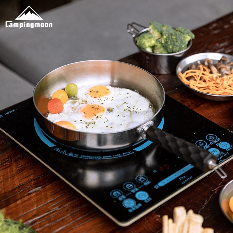CAMPINGMOON CC-23 camping thre - Camping Cooking Pan のレビューと価格