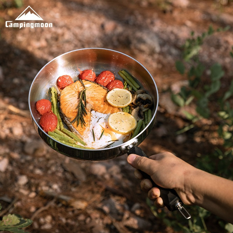 CAMPINGMOON CC-23 camping thre - Camping Cooking Pan のレビューと価格