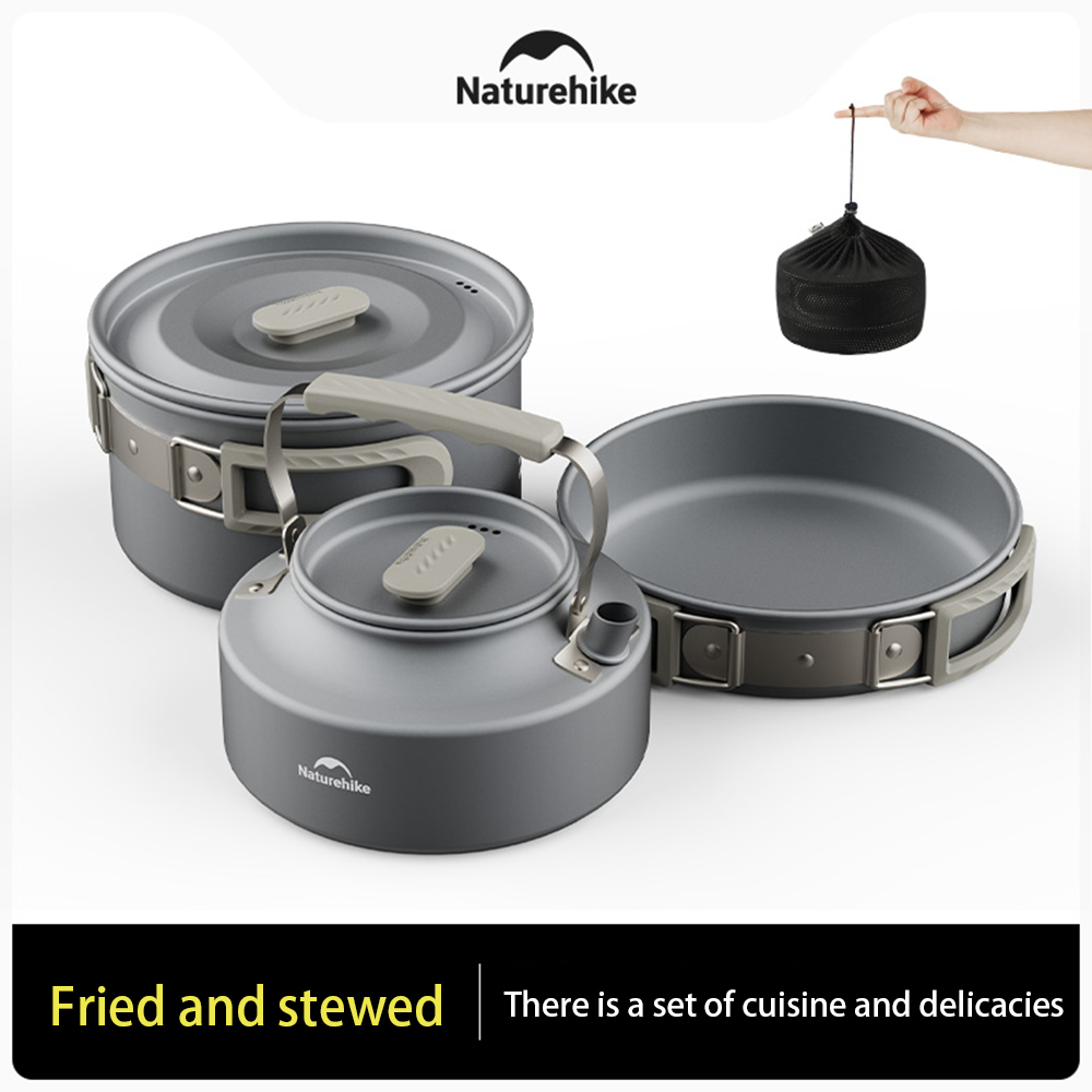Naturehike Outdoor Pot Set,Cam - Camping Cooking Pan のレビューと価格