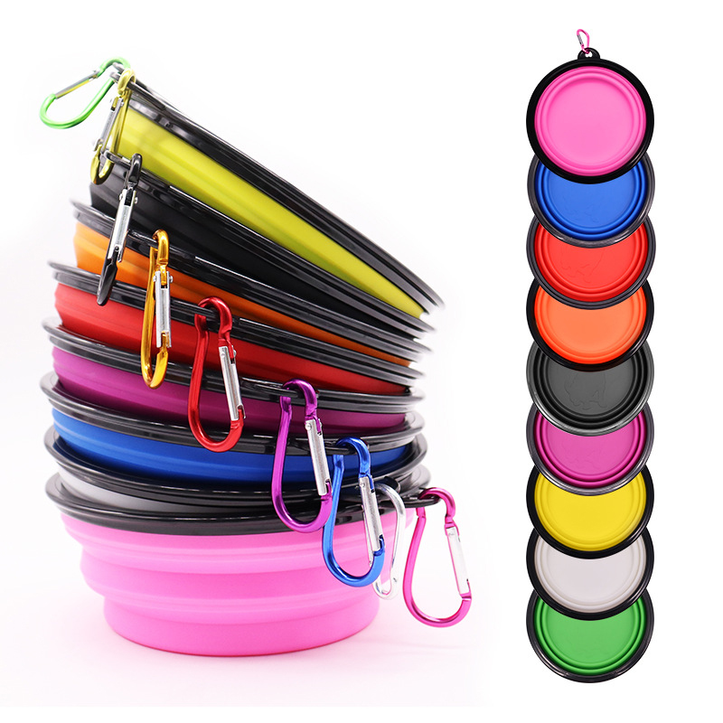 Collapsible Pet Silicone Dog F - Camping Cooking Bowl のレビューと価格