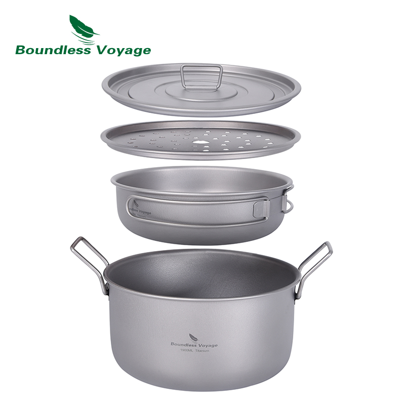 Boundless Voyage Camping Cooki - Camping Cooking Ware Set のレビューと価格